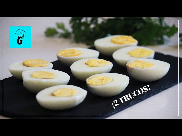 Cómo cocer huevos para que se pelen fácilmente 