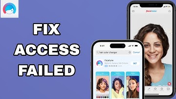 How To Fix And Solve Access Failed On Facetune App | Final Solution