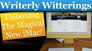 Unboxing the new 2021 iMac