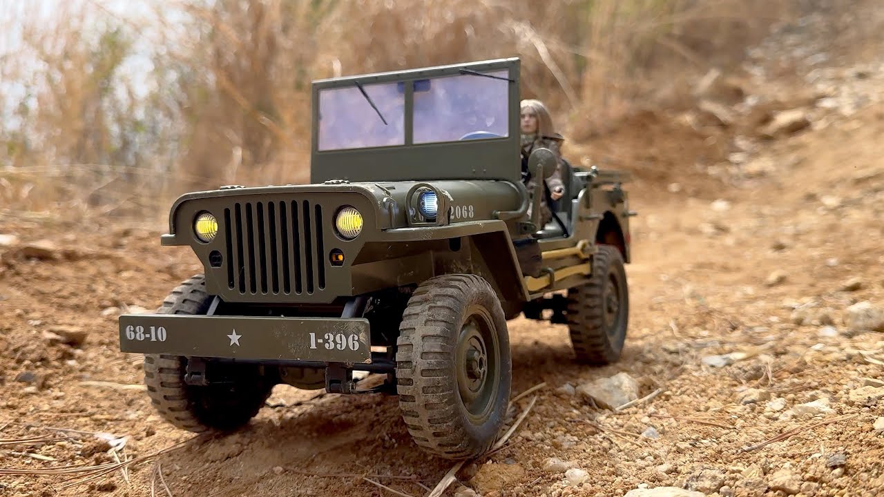 C8815 Rcカー クローラーオフロード車軍用トラック 1:10 1941 C8815 Rcカー クローラーオフロード車軍用トラック 1:10 1941
