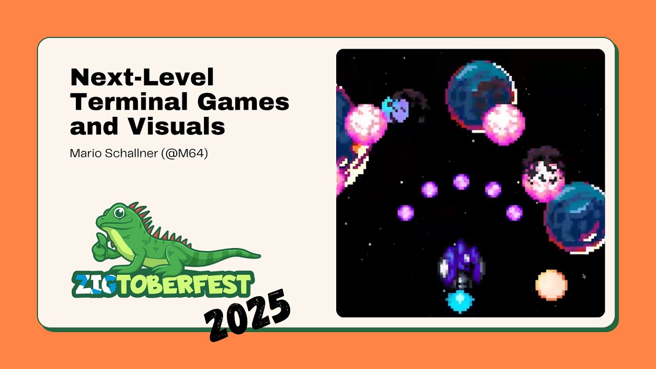 Terminal Mario Next-Level Terminal Games and Visuals – Mario Schallner (M64) - YouTube