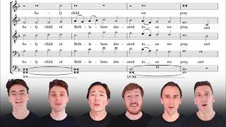 Miniatura del video "Sing along with The King's Singers: O little town of Bethlehem"