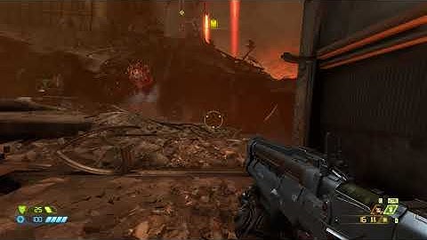 Lars meets a Cacodemon for the first time on Doom Eternal