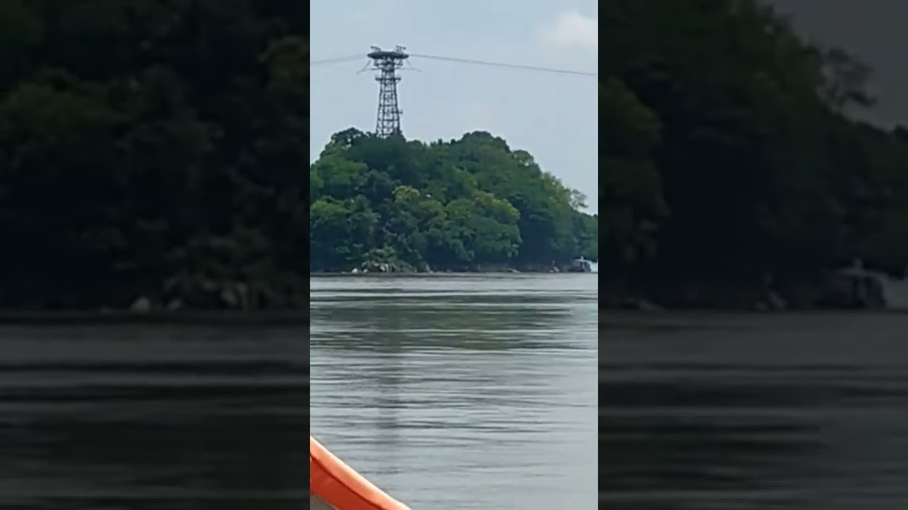 World's smallest river Island Umananda ⛰️ 