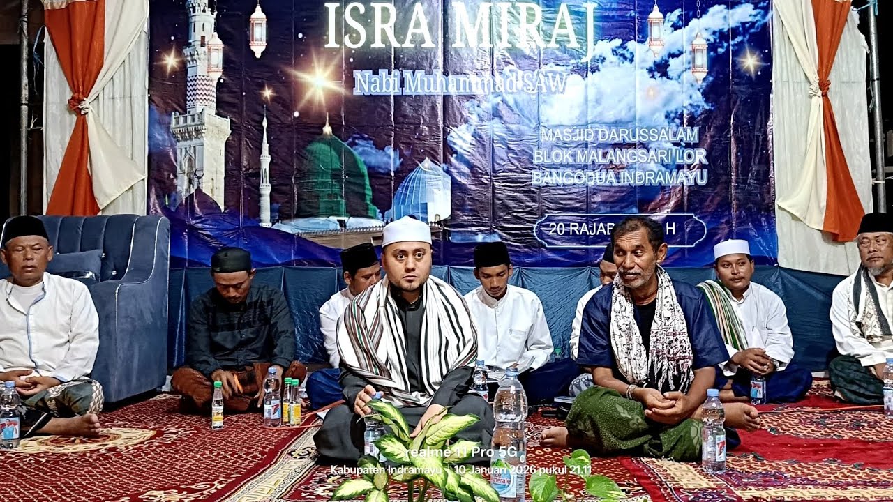 Tausiyah al habib umar bin abdurrahman bahlega assegaf | peringatan isra' mi'raj masjid darussalam