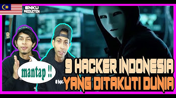 MALAYSIA REACTION| 9 HACKER INDONESIA YANG DITAKUTI DUNIA | MANTAP !!