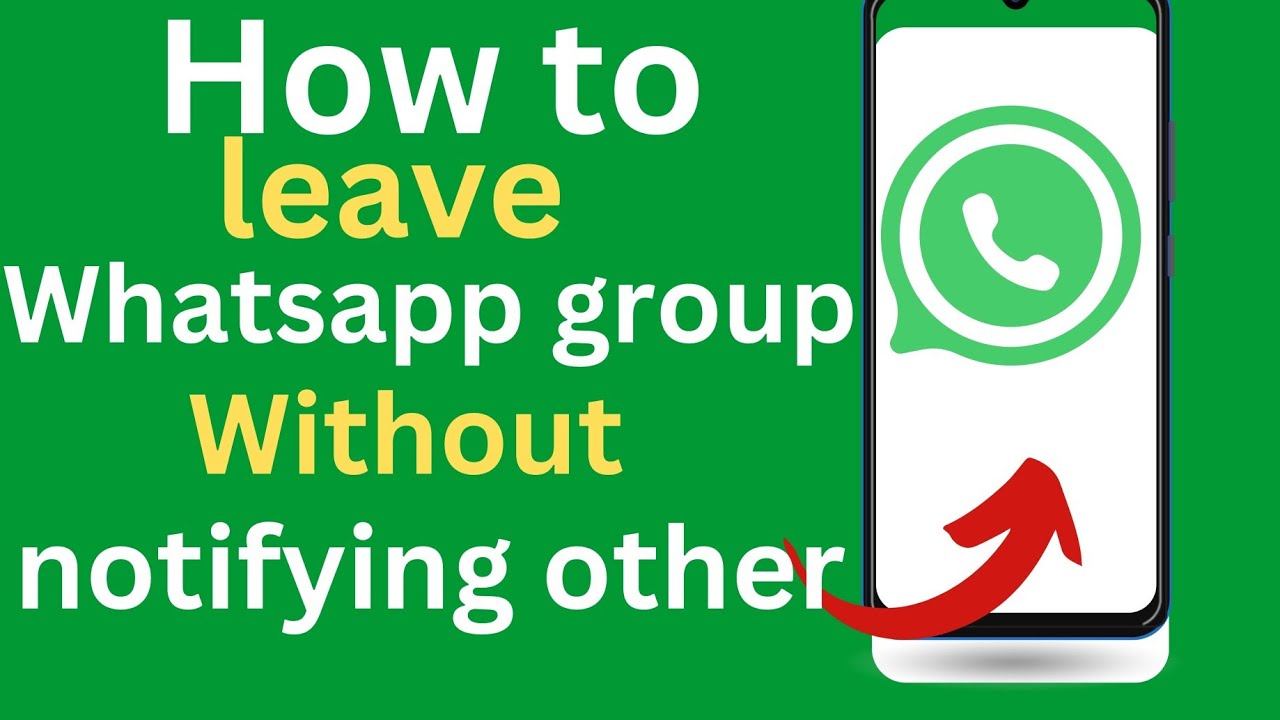 How To Leave Whatsapp Group Without Notification Other Leave Whatsapp how-to-leave-whatsapp-group-without-notification-other-leave-whatsapp