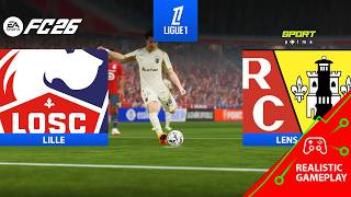 Lille vs Lens - League 1 | PC [HD60] FC 26 #fc26 #gameplay #Lille #Lens