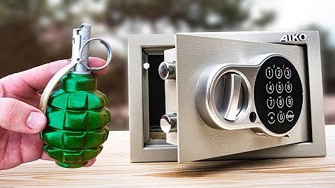 Experiment : How To Open Safe Without Key?