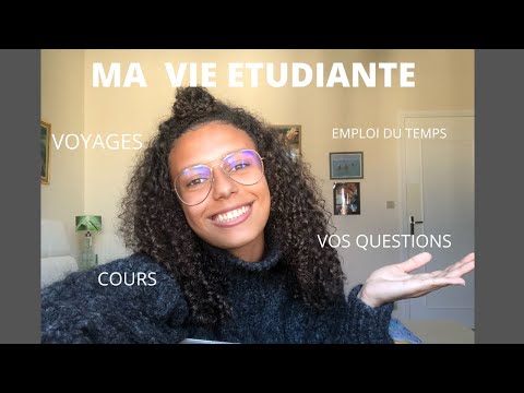 Ma vie étudiante en dentaire 💁🏽‍♀️ : cours, emploi du temps, voyages etc..