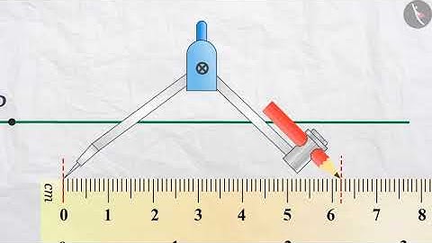 Construction of a line segment | Part 1/3 | English | Class 6