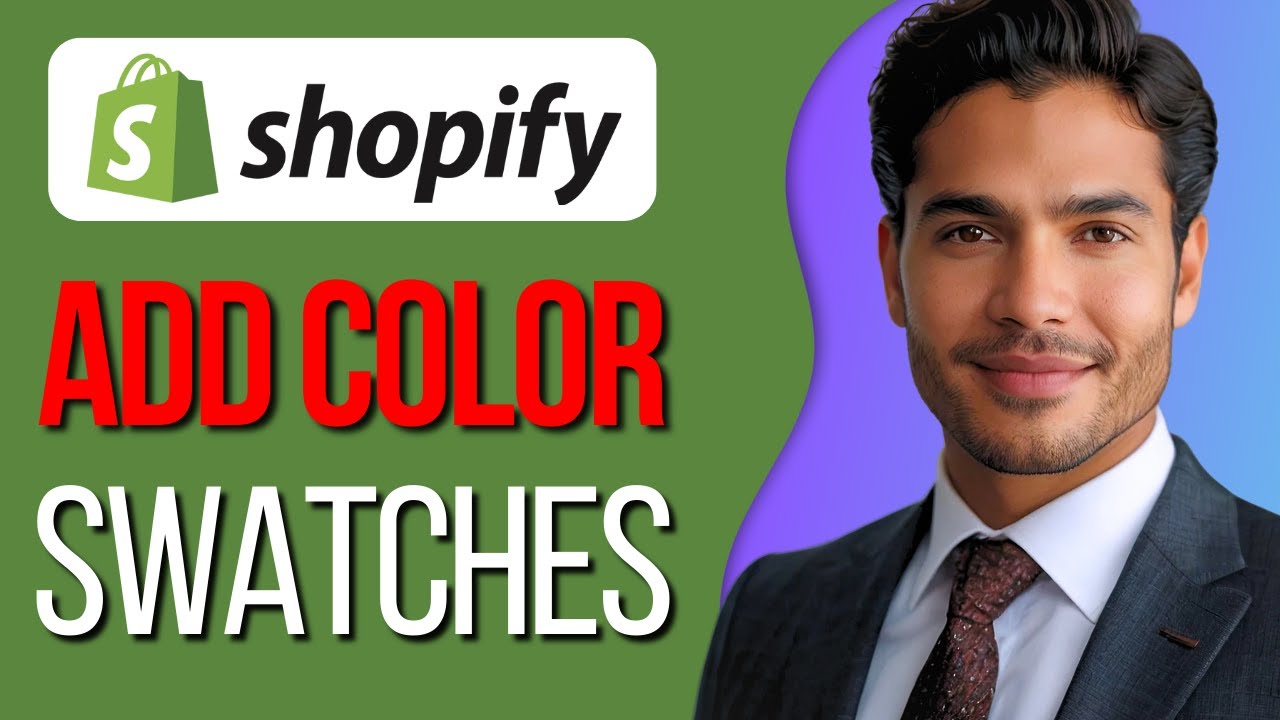 How to add color swatches in Shopify - YouTube