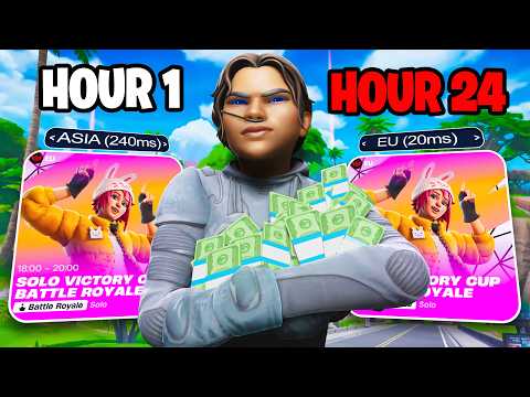 I Played the Solo Victory Cash Cup on Every Region..