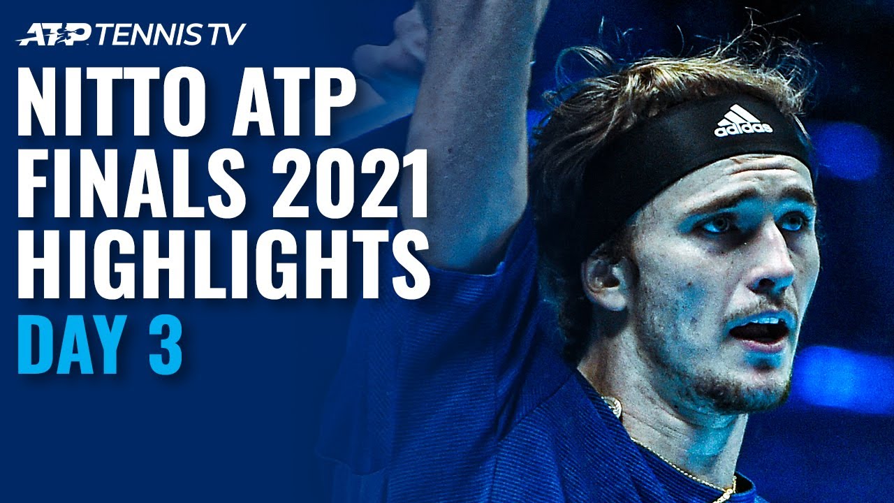 Medvedev Takes On Zverev; Sinner Makes Debut vs Hurkacz | Nitto ATP Finals 2021 Highlights Day 3