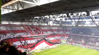 Fortuna Düsseldorf Gg. Köln Choreopyro 22.12.2013
