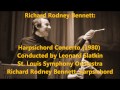 Capture de la vidéo Richard Rodney Bennett: Hapsichord Concerto [Slatkin-St. Louis So-Bennett] Premiere