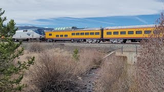 Westbound California Zephyr Makes The Station Stop At Fraser, Co Wip