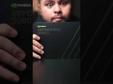 Nvidia 3080 Ti Unboxing #shorts