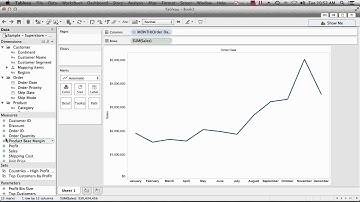 Discrete vs  Continuous Dates in Tableau