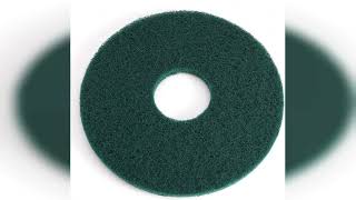 Overview: 2pcs 437.056 Cleaning Pad for Orbiter, 12in Green Floor Scrubber Buffer Polishing Pads...