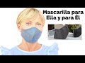 Mascarilla Para Ella y para Él, muy cómodo y muy fácil | DIY FACE MASK