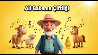 🔹 “Ali Babanın Bir Çiftliği Var 🐮 Çocuk Şarkısı Renkli Eğlenceli Masal”