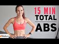 15 MIN TOTAL RIPPED ABS WORKOUT | Build Sexy Ab Muscles at home with no equipment to FUN MUSIC
