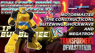 Transformers: Devastation - Bumblebee Vs EVERYBODY (Prime difficulty) Mission 34