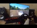 УЧУ ДЕВУШКУ ДРИФТУ В FORZA HORIZON 4 НА РУЛЕ THRUSTMASTER T300 FERRARI ALCANTARA EDITION