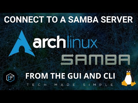 Arch Linux: Connecting To a Samba Server