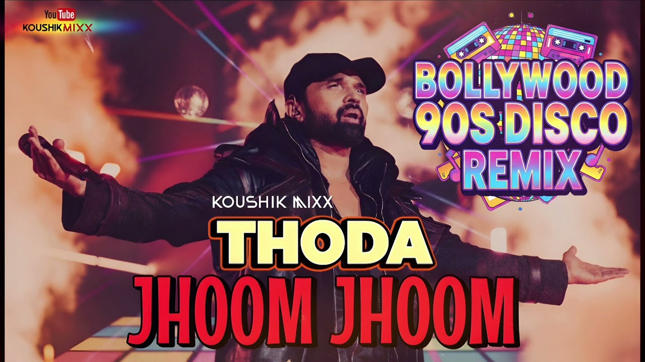 THODA JHOOM JHOOM 💥 (Bollywood 90's Disco Remix) 🪩 | KOUSHIK MIXX 