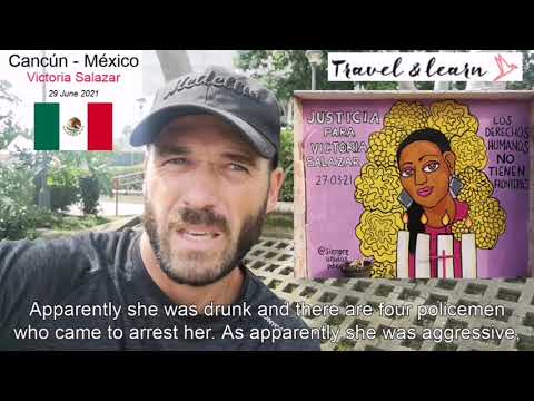 Travel & Learn - Victoria Salazar's death (Mexico) - YouTube