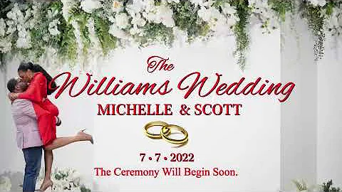 Welcome to the Wedding of Scottie & Michelle
