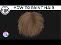 How to Paint Hair in Krita