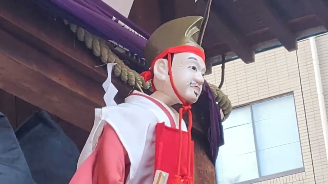 2026正月十日戎之柳原えびす神社-人形淨琉璃福神樂＆屋台美食吃起來