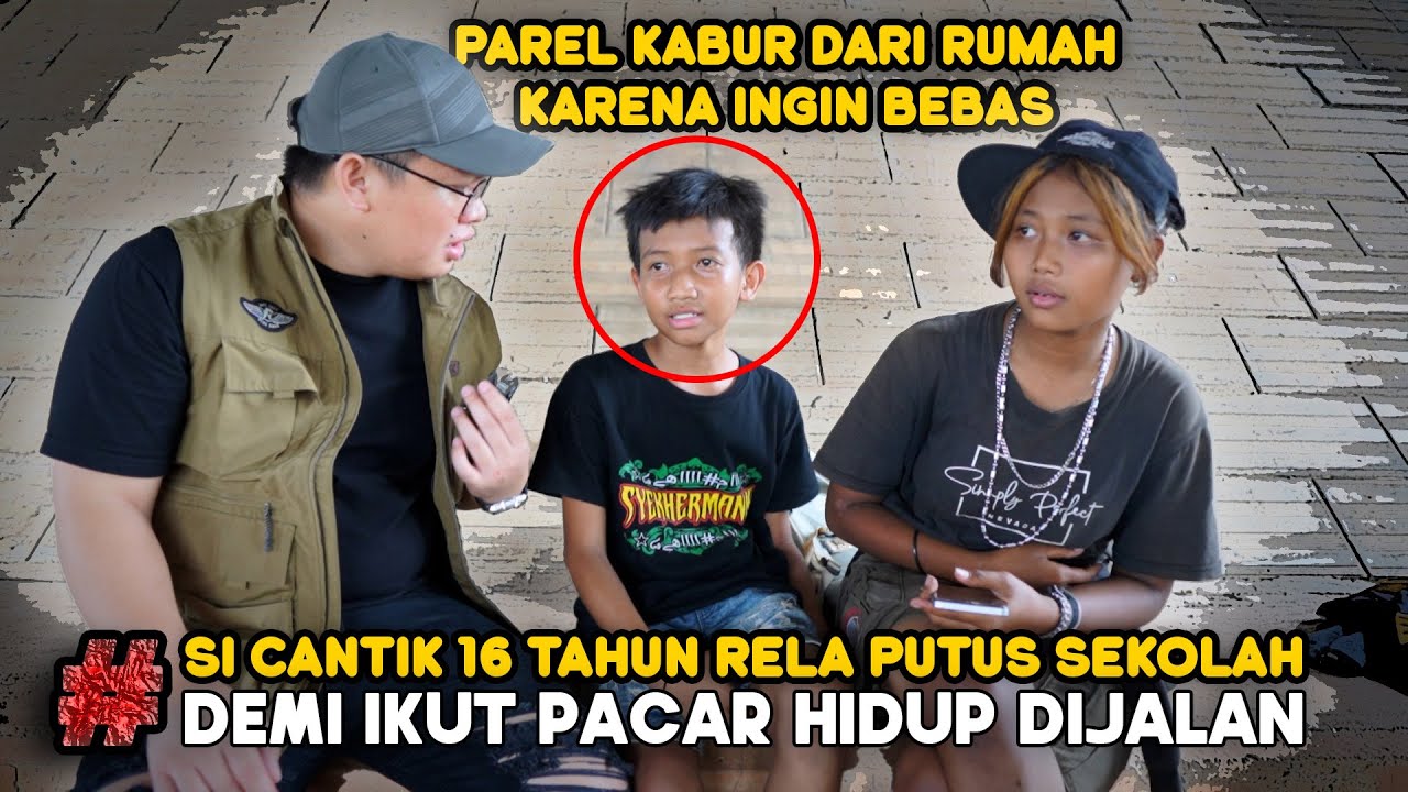 WANITA CANTIK UMUR 16 TH RELA PUTUS SEKOLAH DEMI IKUT PACAR JADI ANAK PUNK !!