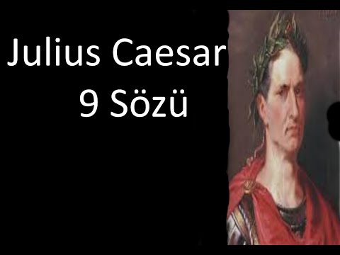 Video: Julius Caesar'ın yetiştirilme tarzı nasıldı?