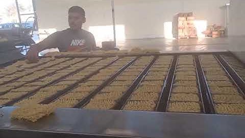 Indomie 80000 pieces 8 hours fried instant noodles production line