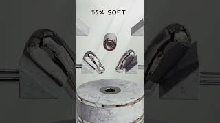 0% vs 100% Soft Body 3D Simulation in Cinema4d