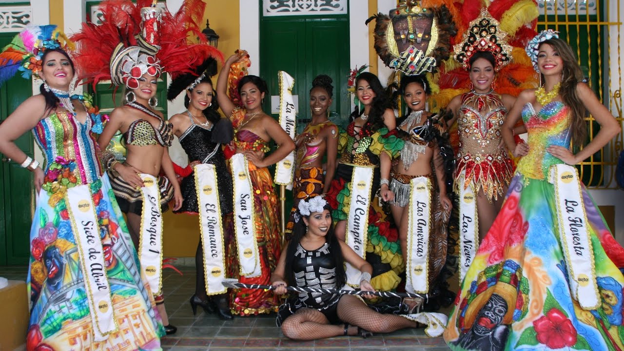 Primera entrega: Candidatas al Reinado Popular del Carnaval de Barranquilla 2017 riohacha trabajos