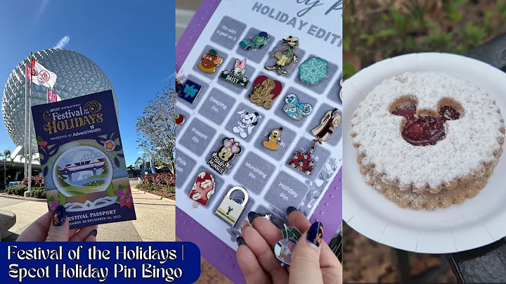 “Jingle All the Way… to Pin Bingo! EPCOT Festival of the Holidays Food & Fun"