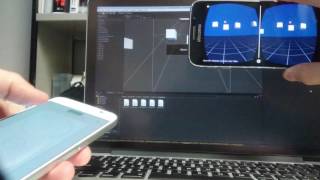 Google VR (Daydream) controller demo on Galaxy S6 screenshot 2