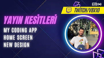 flutter: my coding app, ana sayfa tasarımı ve firebase logic yönetimi