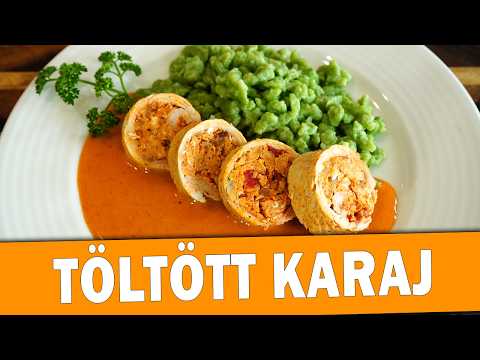 TÖLTÖTT KARAJ (Hamis Csáky rostélyos)