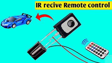 Simple Wireless Remote Control Circuit Using  TSOP 1738  IR Recive Remote Control Circuit