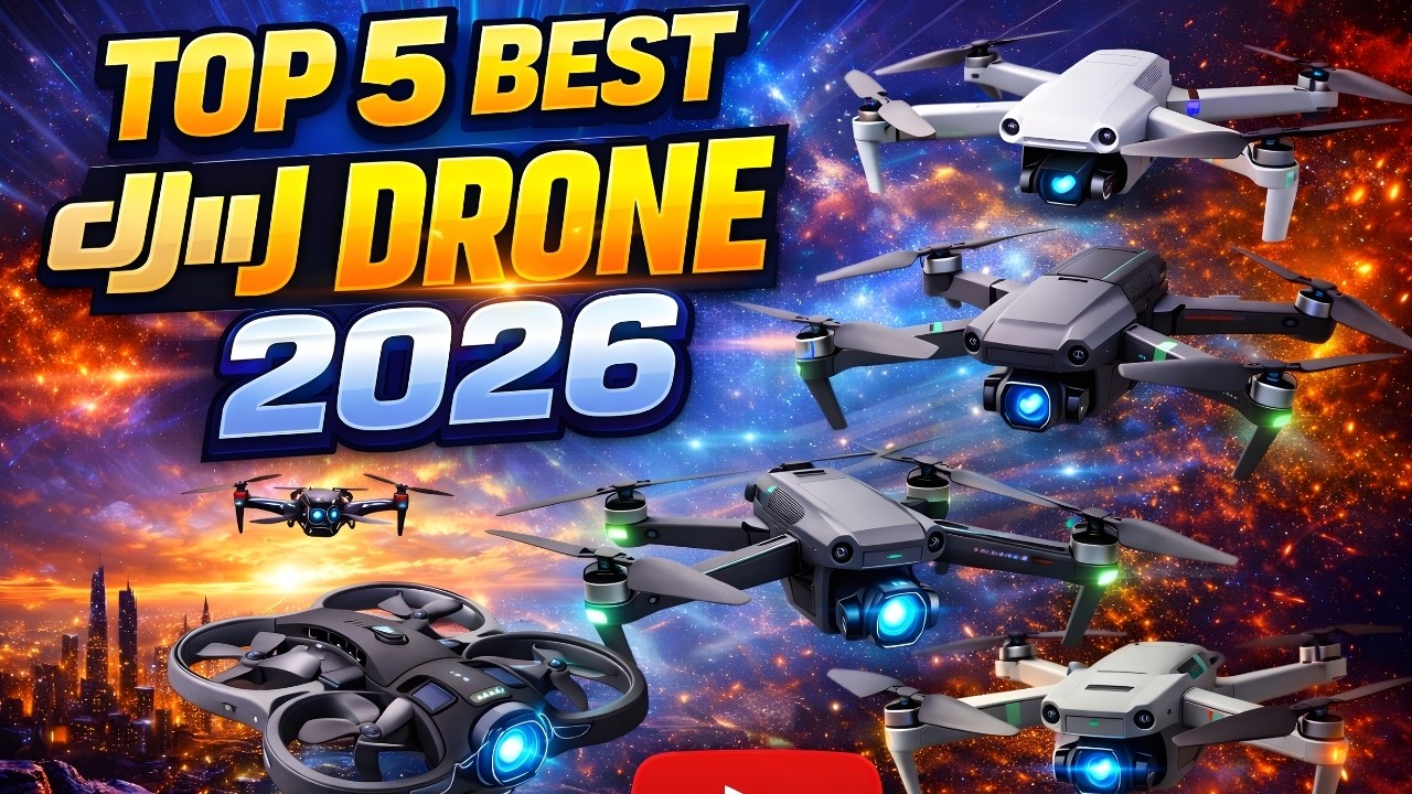 Best DJI Drones 2026 | 4K Camera Drones for Beginners & Professionals ...