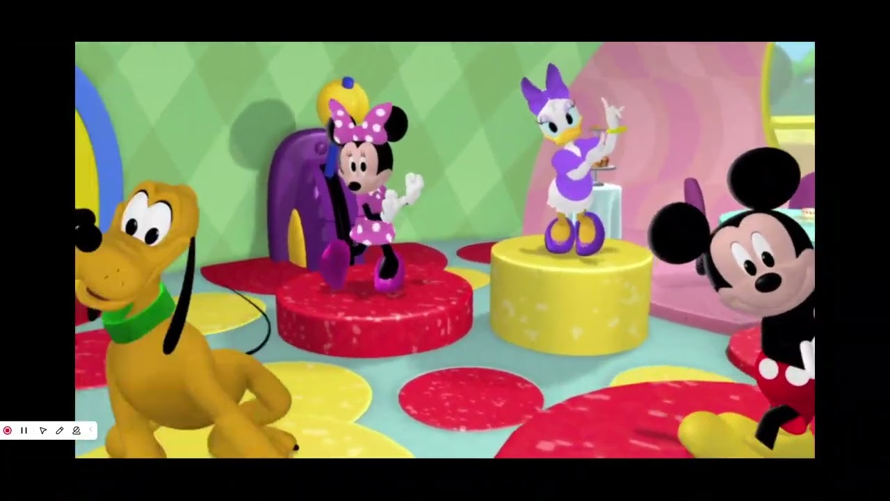 Mickey Mouse Clubhouse T2 E17 Pluto's Bubble Bath Hot Dog Song Parte 1