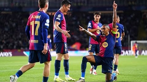 Barcelona 3-0 Brest summary: score, goals, highlights, Champions League 2024/25