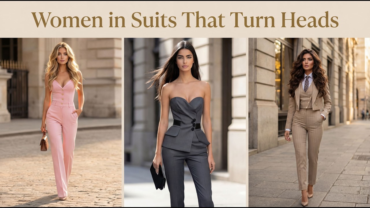 Women in Suits That Turn Heads 💫😍 | Outfit Ideas