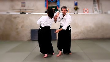 Gyakute-dori shihonage - 逆手取り四方投げ